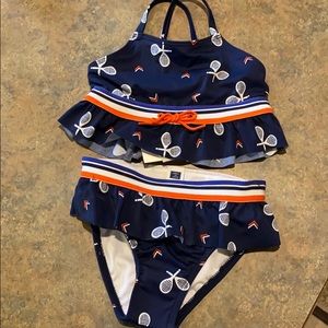 Janie and Jack 2 piece swimsuit size 4